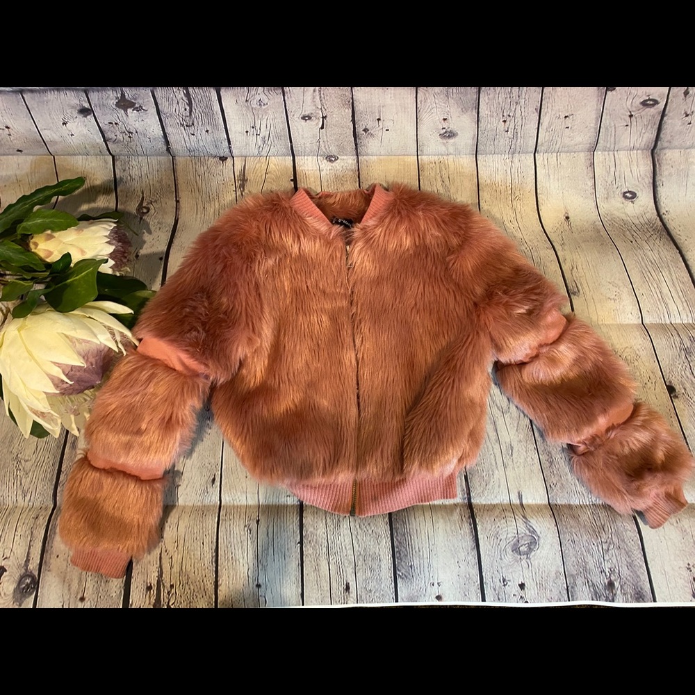 Kids Faux Fur Jacket